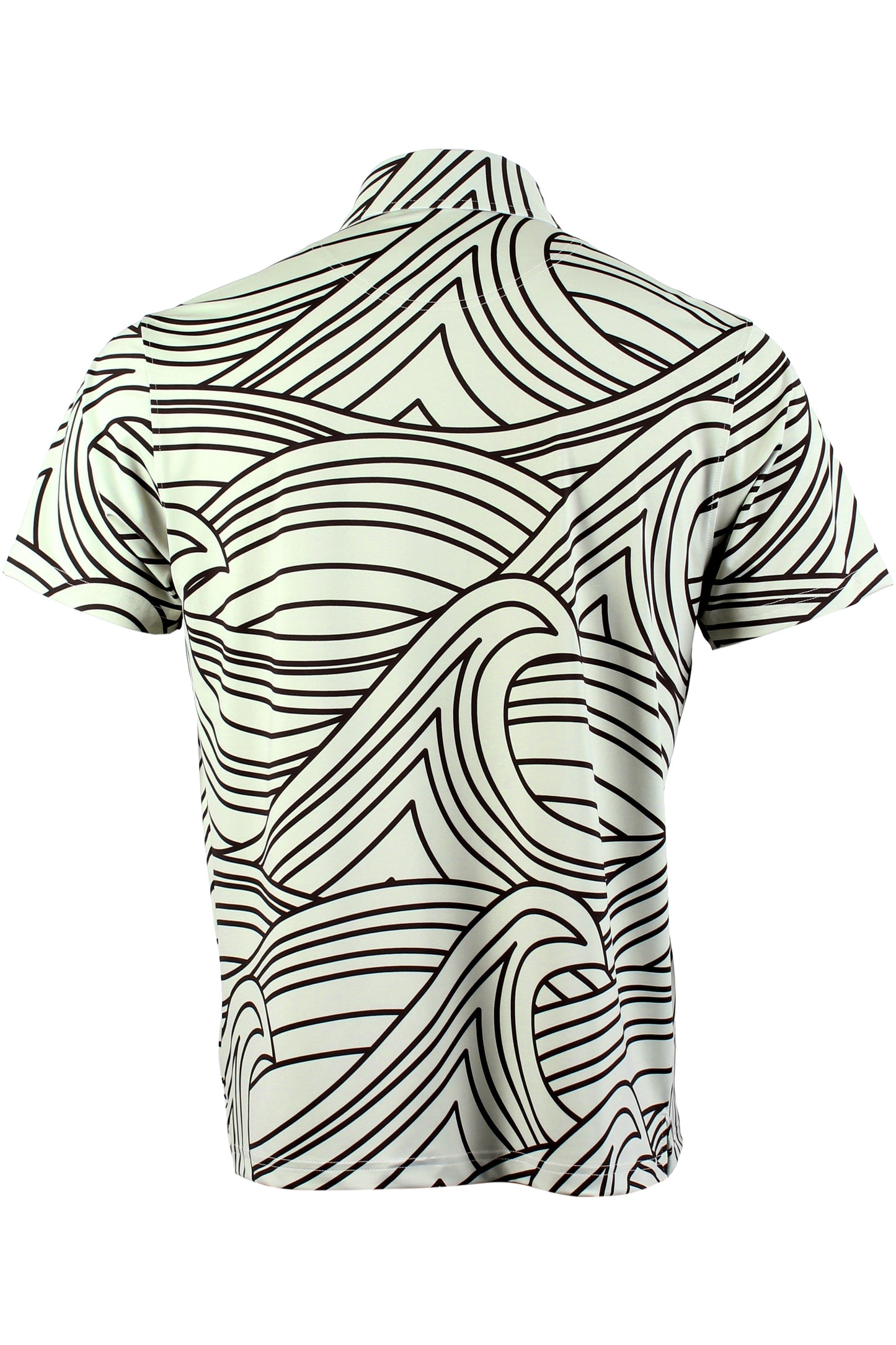 Wave-Ash Gray Button Down