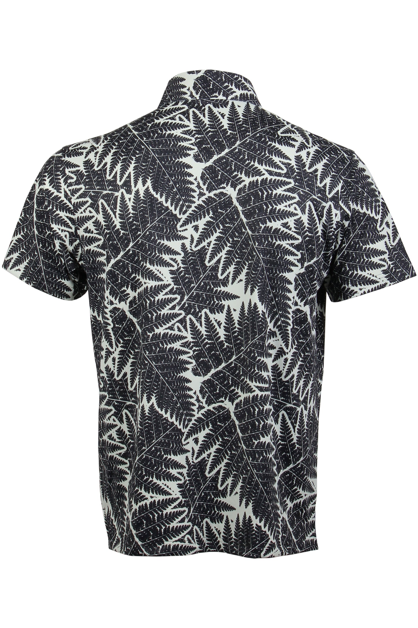 Black and Bone Palapalai Button Down