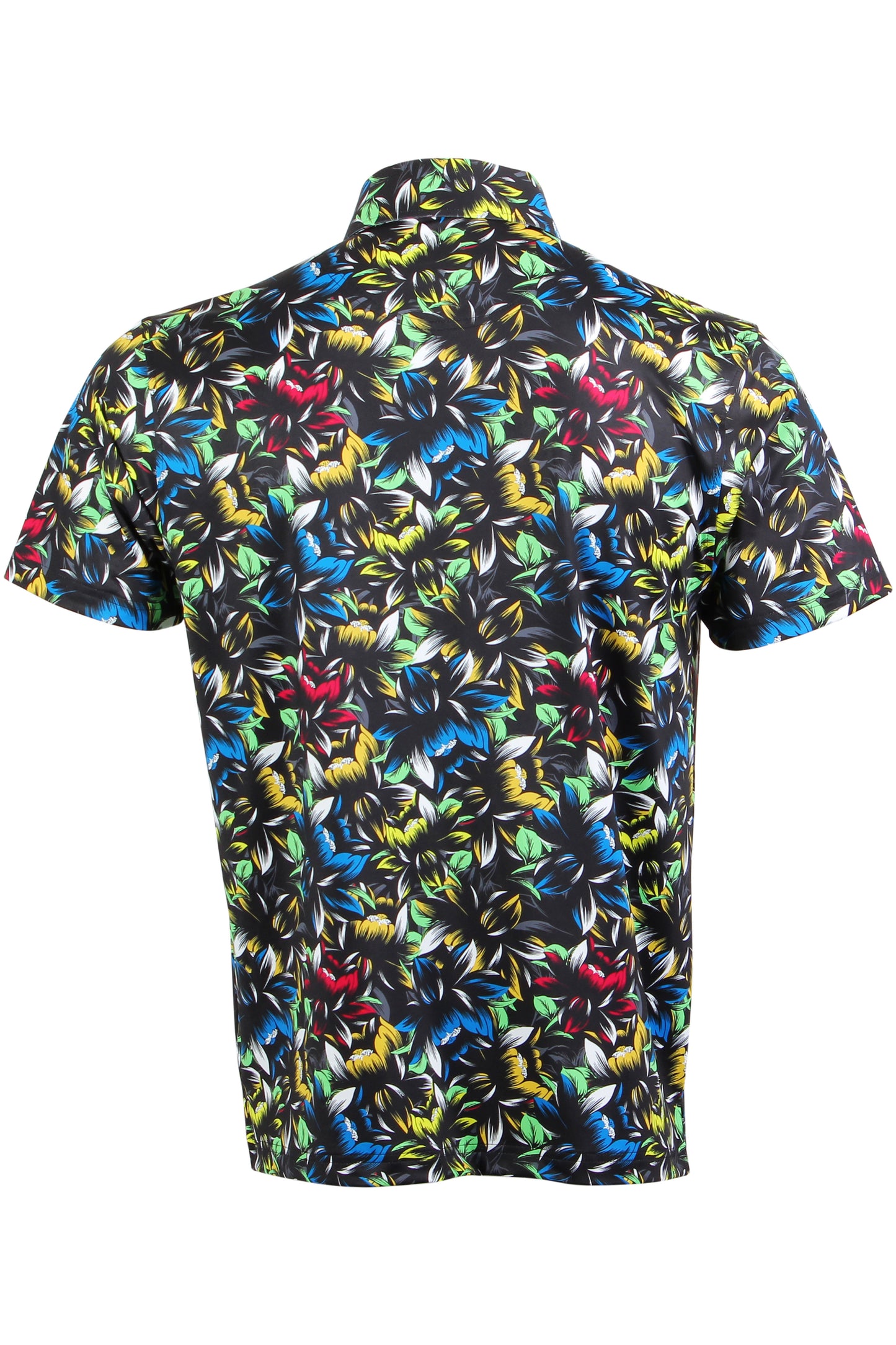 Painted Pua-Black Polo