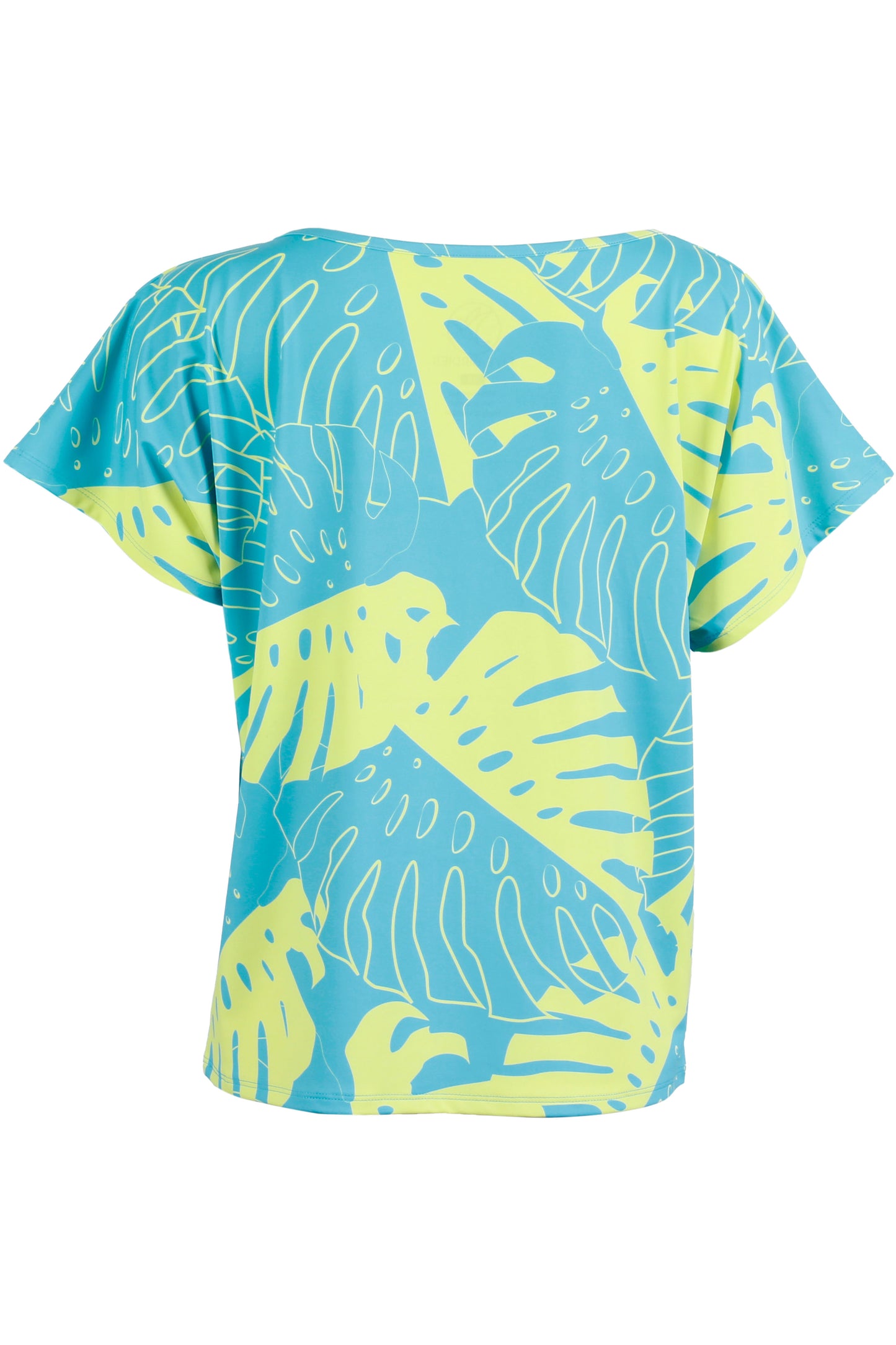 Monstera-Blue and Green Dolman (Women's)
