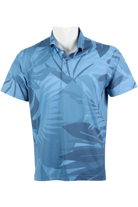 Island Garden-Blue Polo