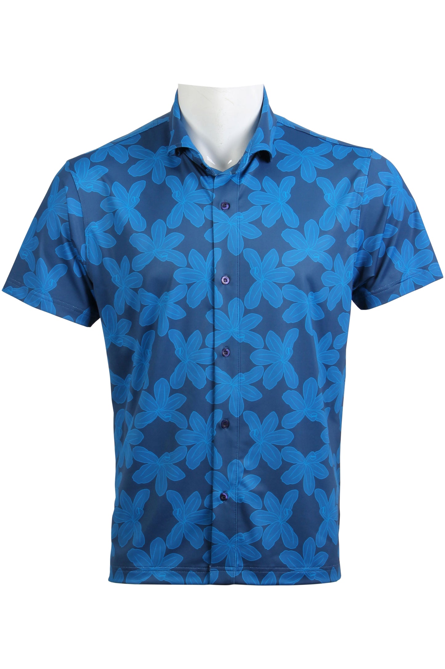 Blue Naupaka Button Down