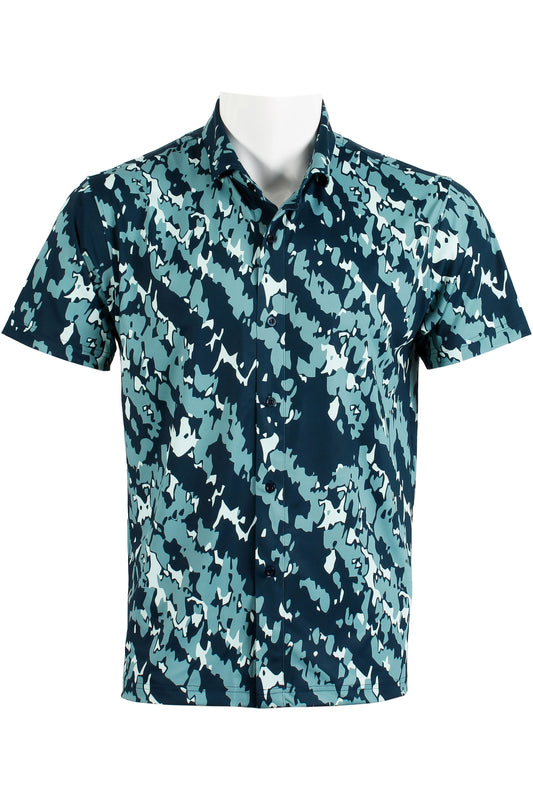 Shell-Blue Button Down