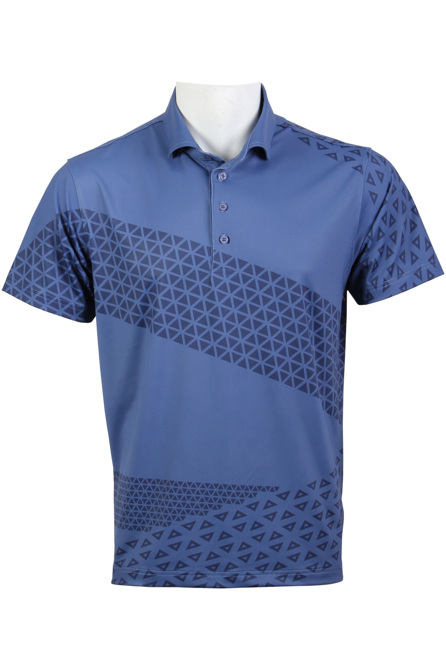 Blue Trio Polo