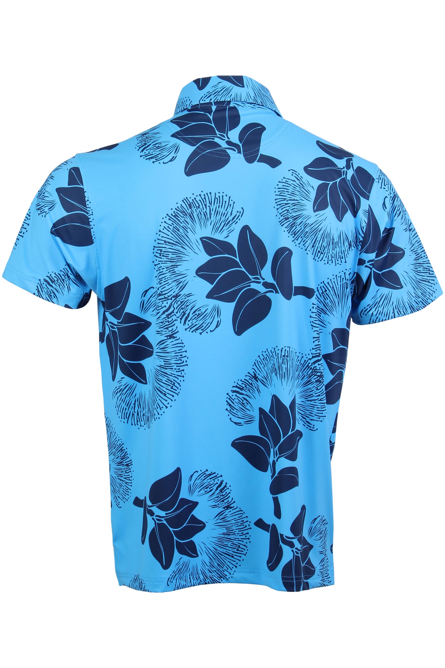 Carolina and Navy 'Ohi'a Lehua Polo