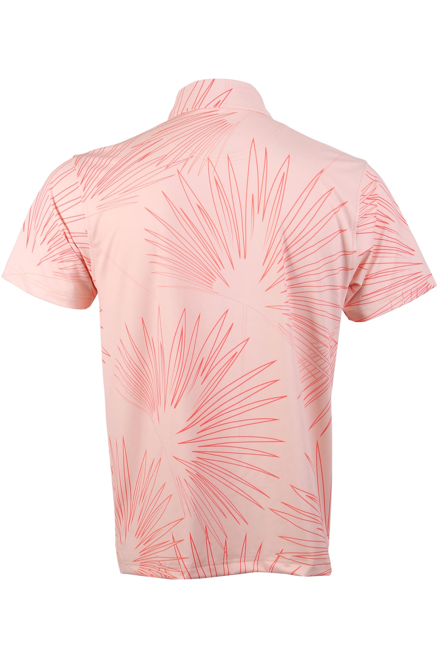 Sun Palm-Coral and Orange Polo