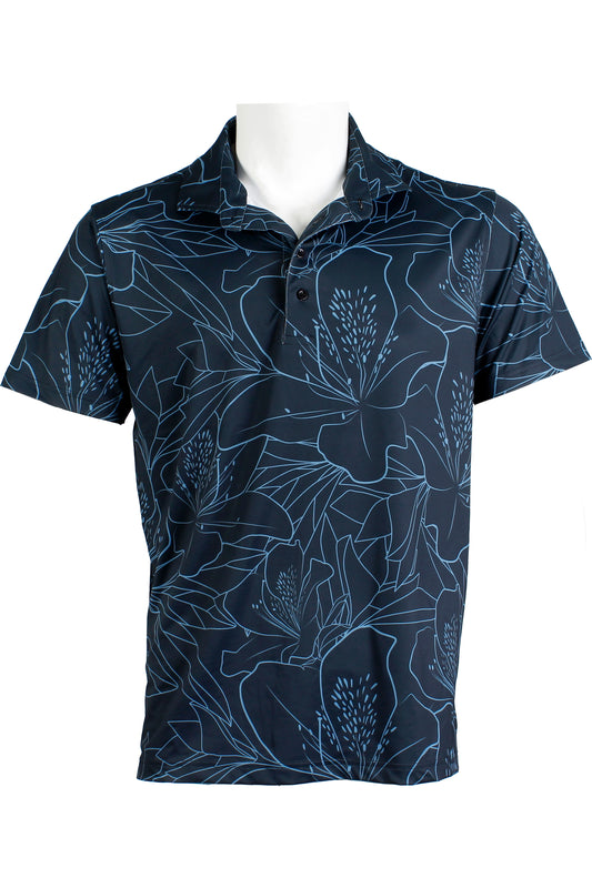 Azalea-Dark Blue Polo