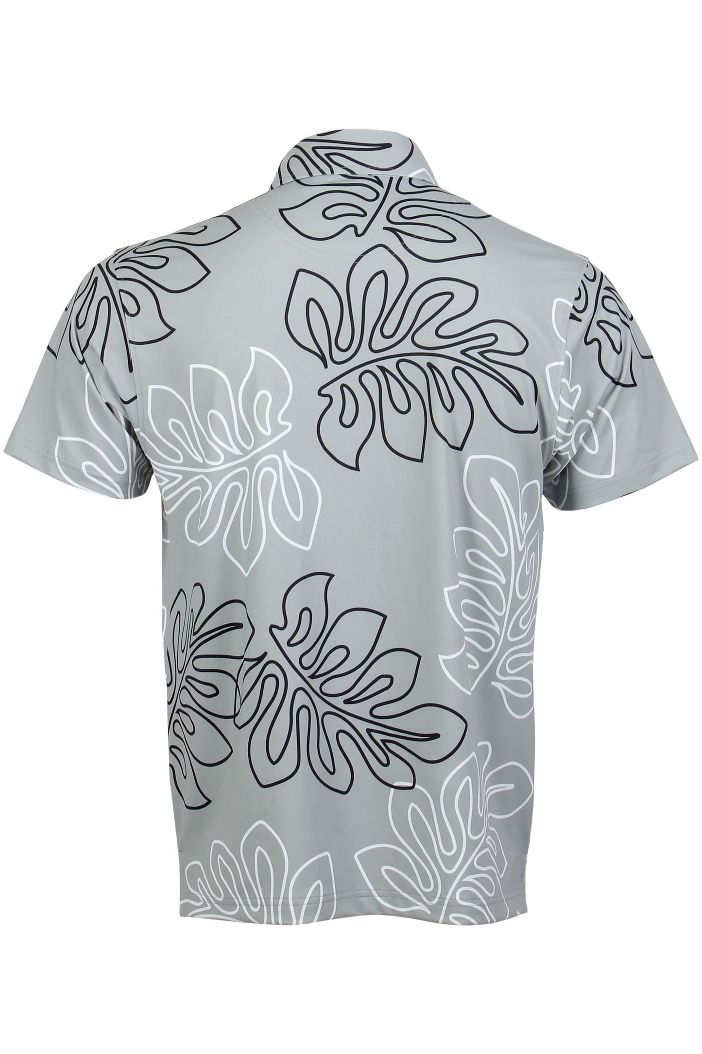 Gray, Black, White Laua'e Polo