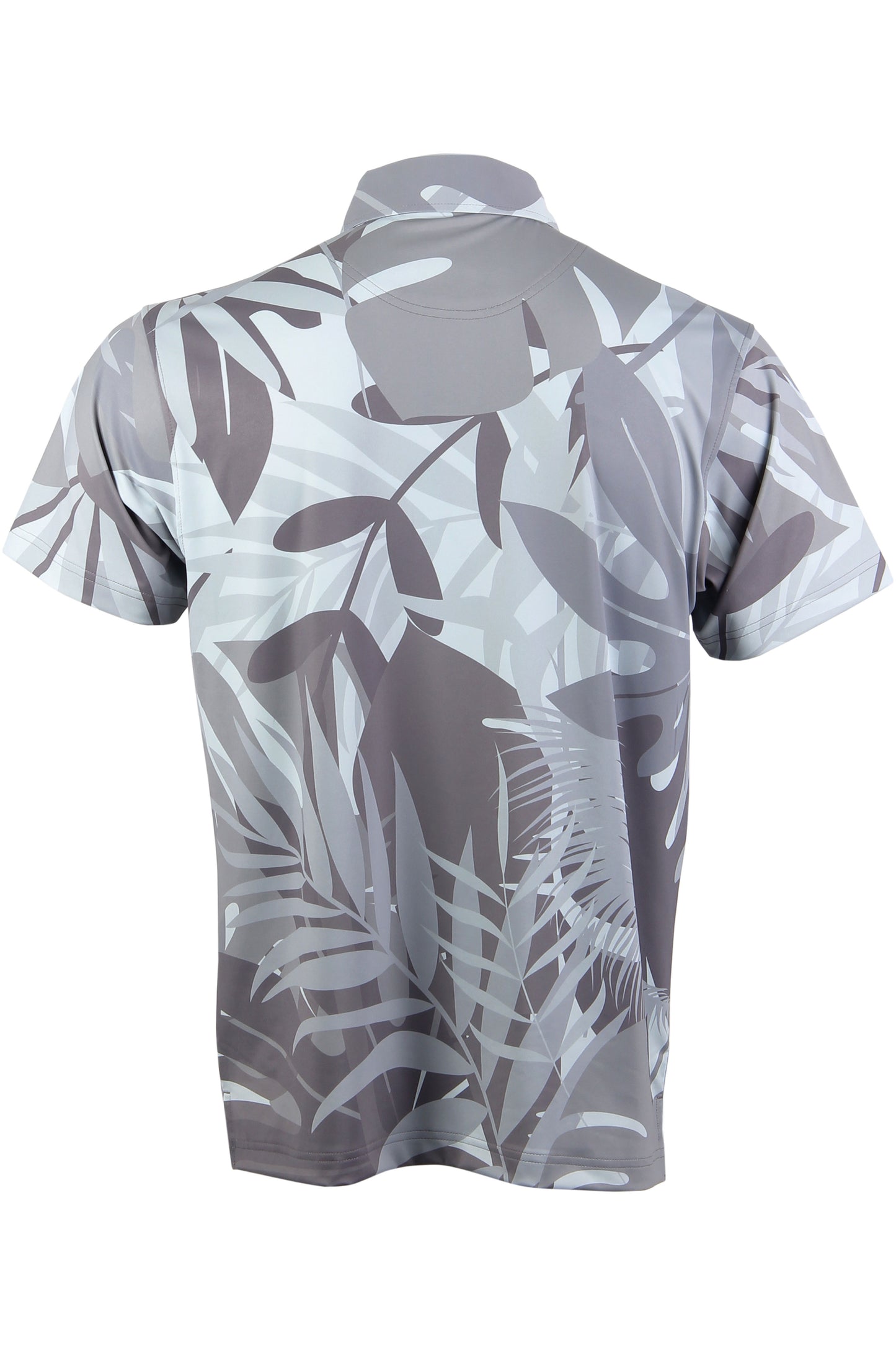 Island Garden-Gray Button Down