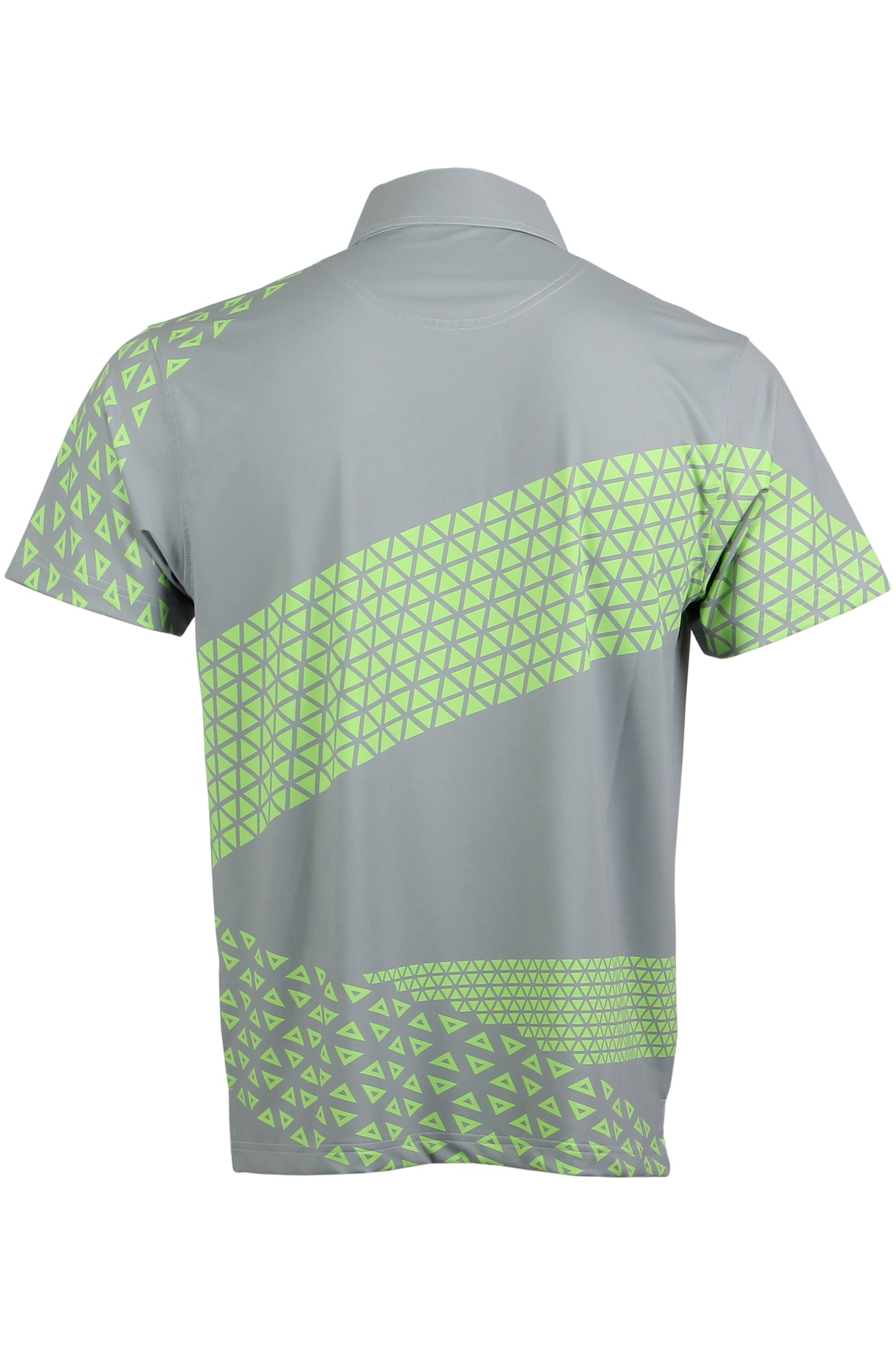Gray and Green Trio Polo