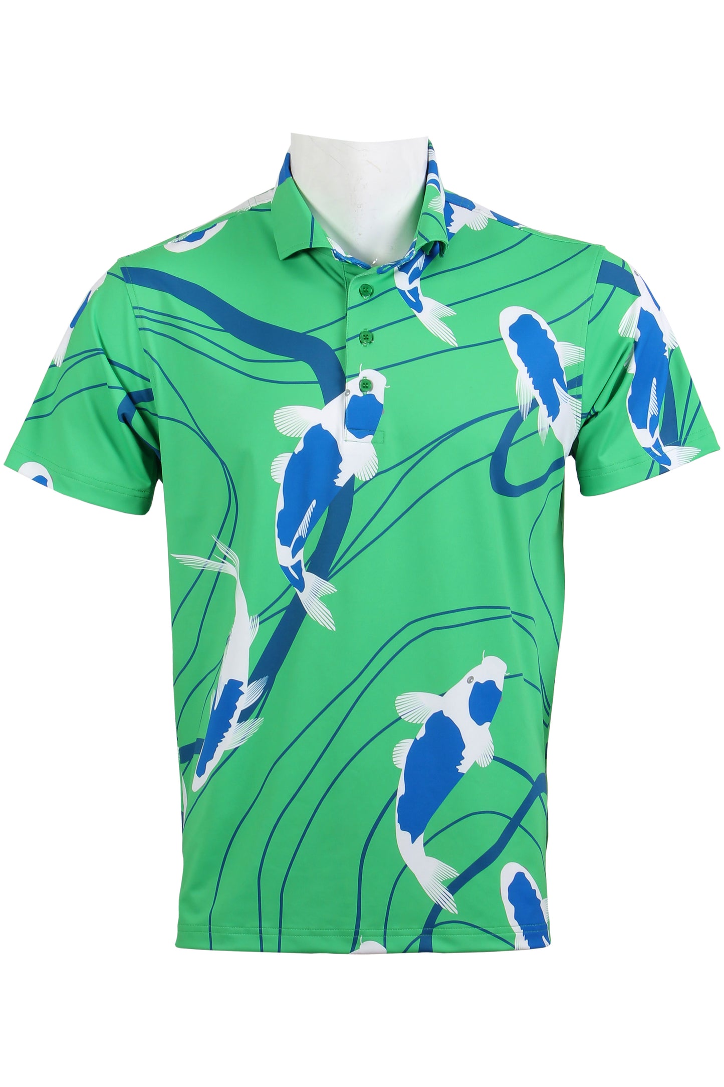 Green Koi Polo