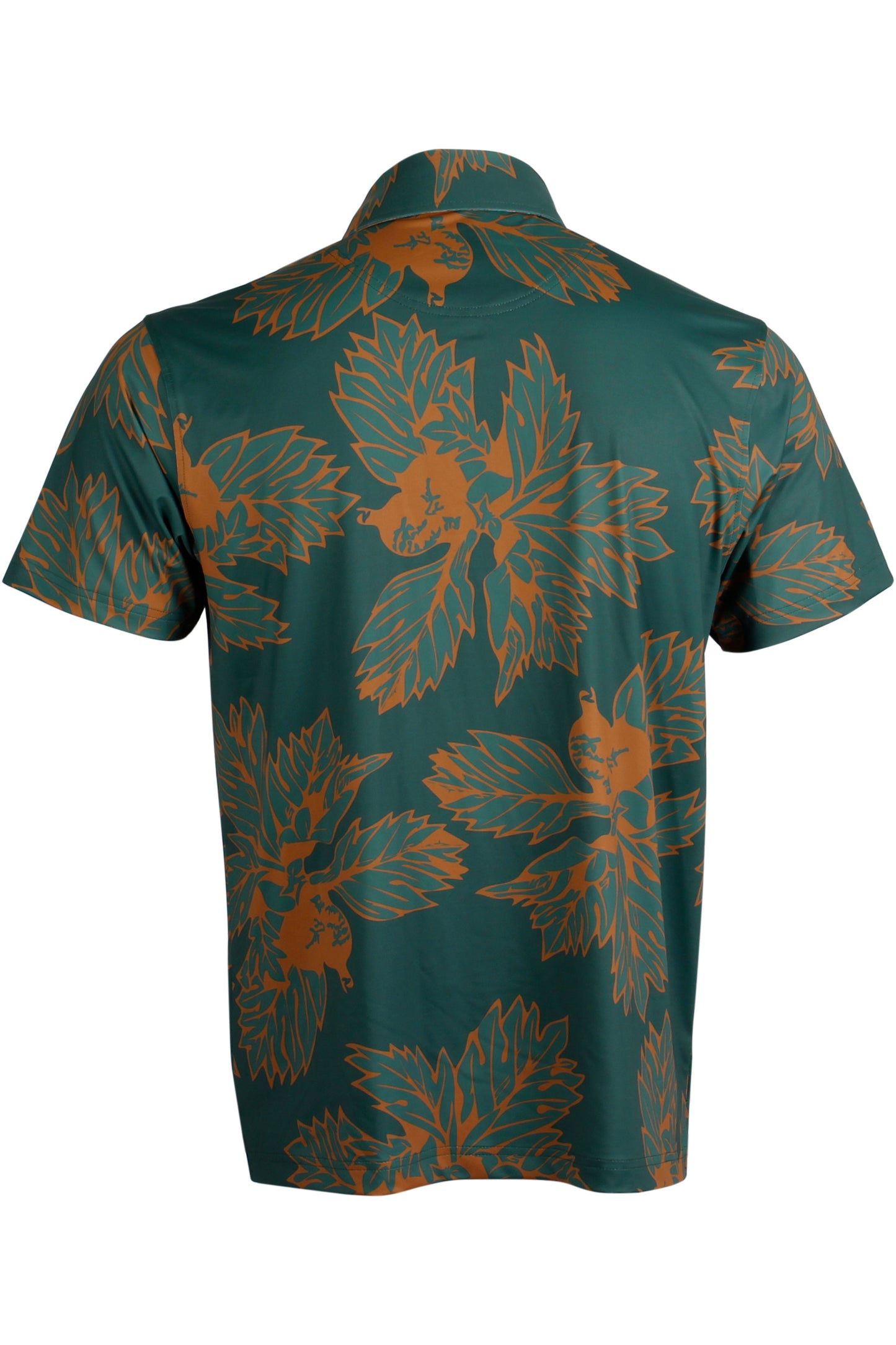 Green and Copper 'Ulu Button Down