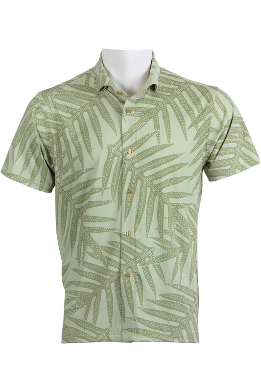Laua'e Fern-Green Button Down