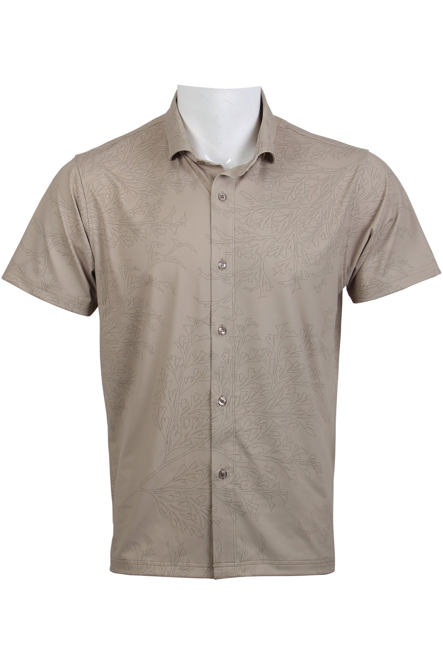 Greige Pala'a Button Down