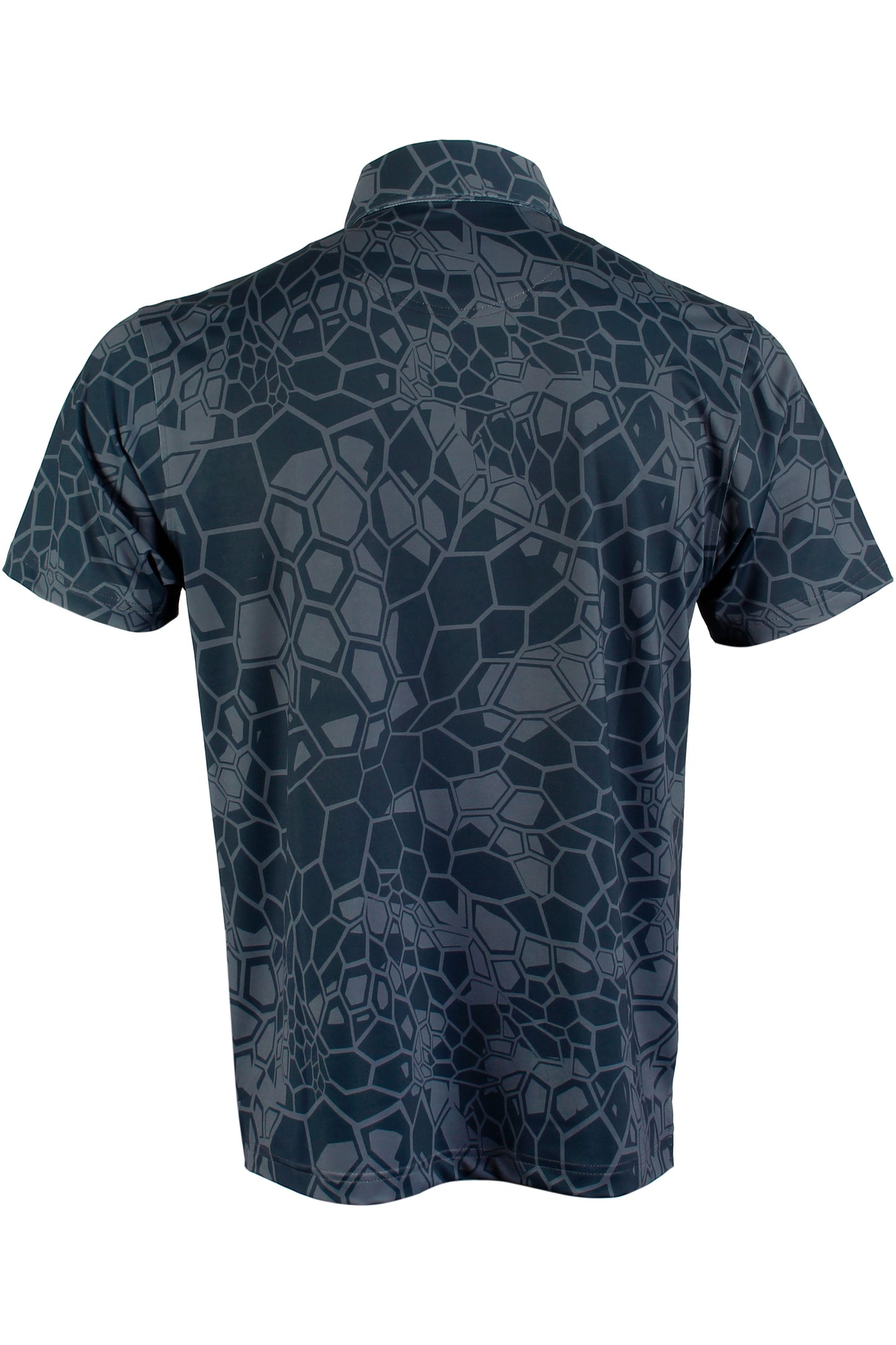 Meli-Gunmetal Blue Polo