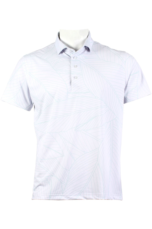 Ti Leaf-Lavender and Light Blue Polo
