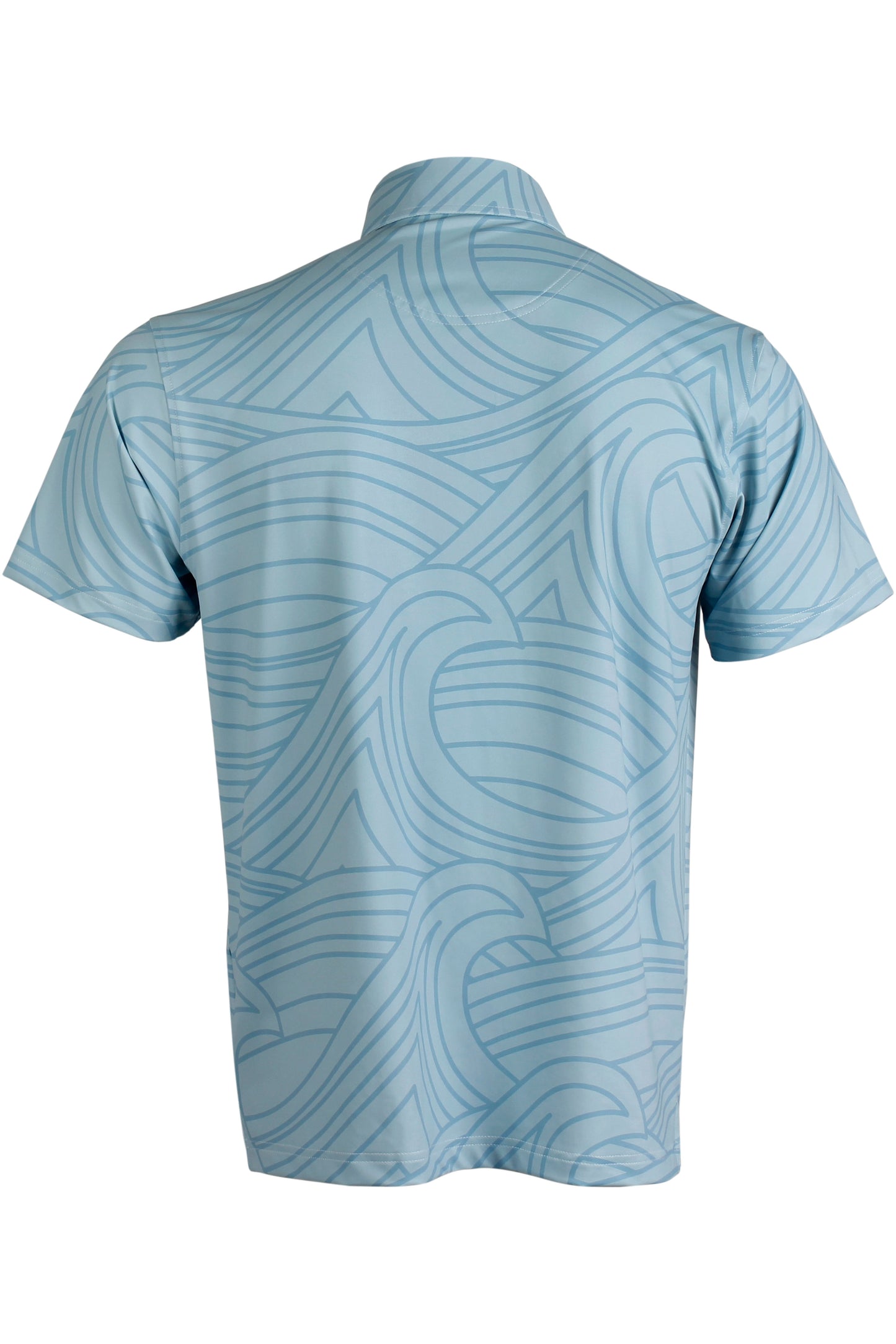 Wave-Light Blue Polo