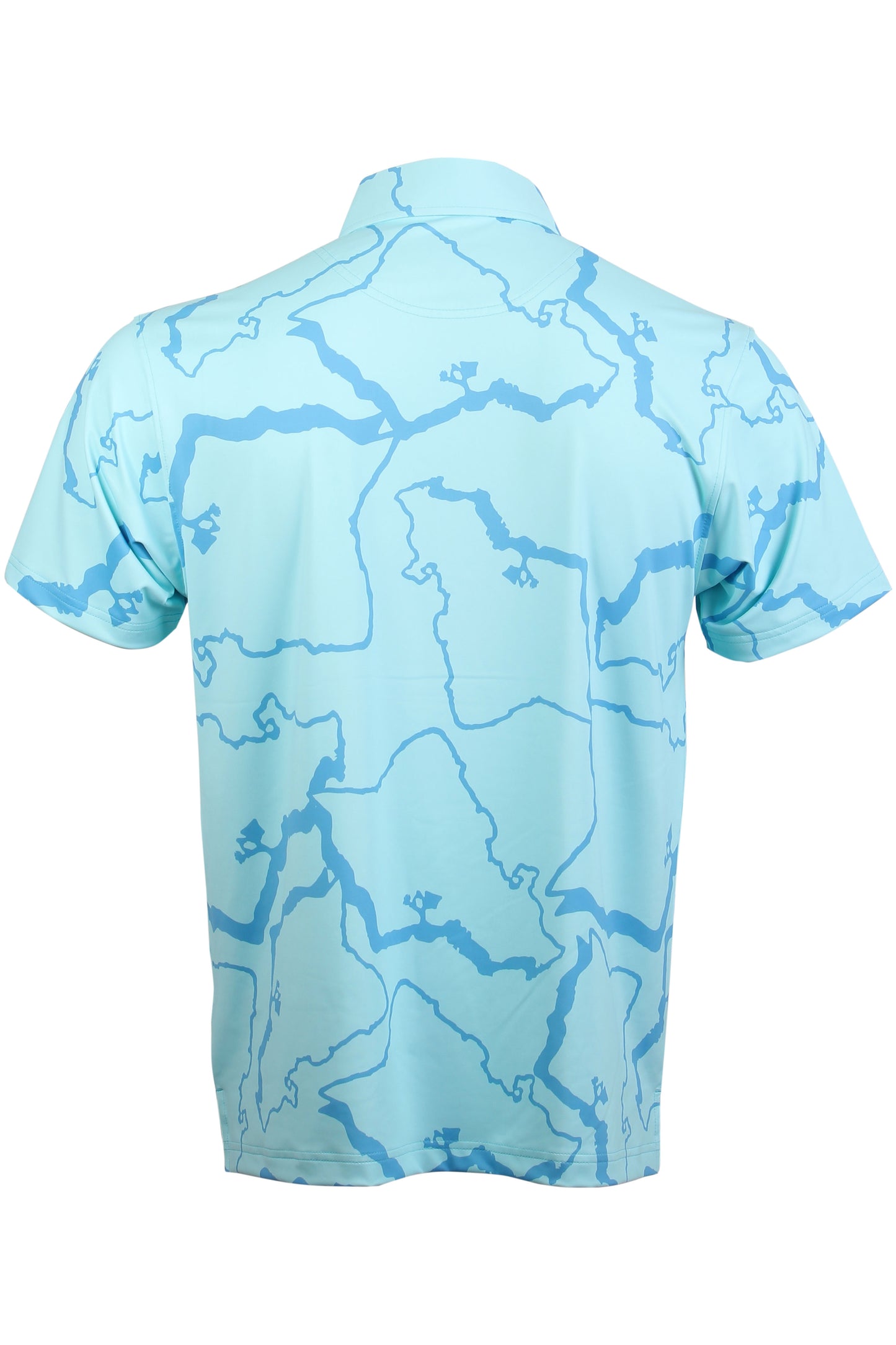 Blue Oahu Polo