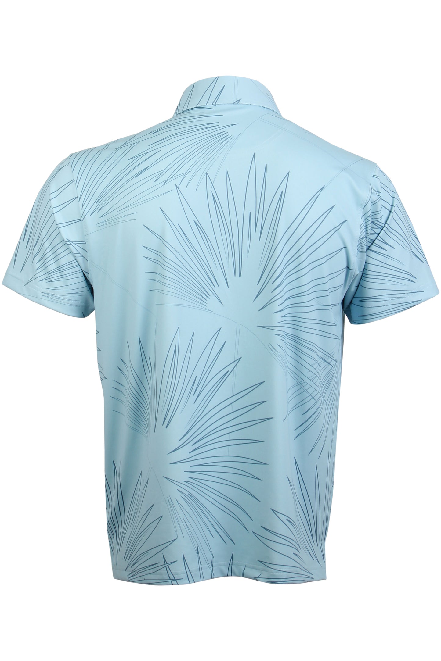 Light Blue Sun Palm Polo