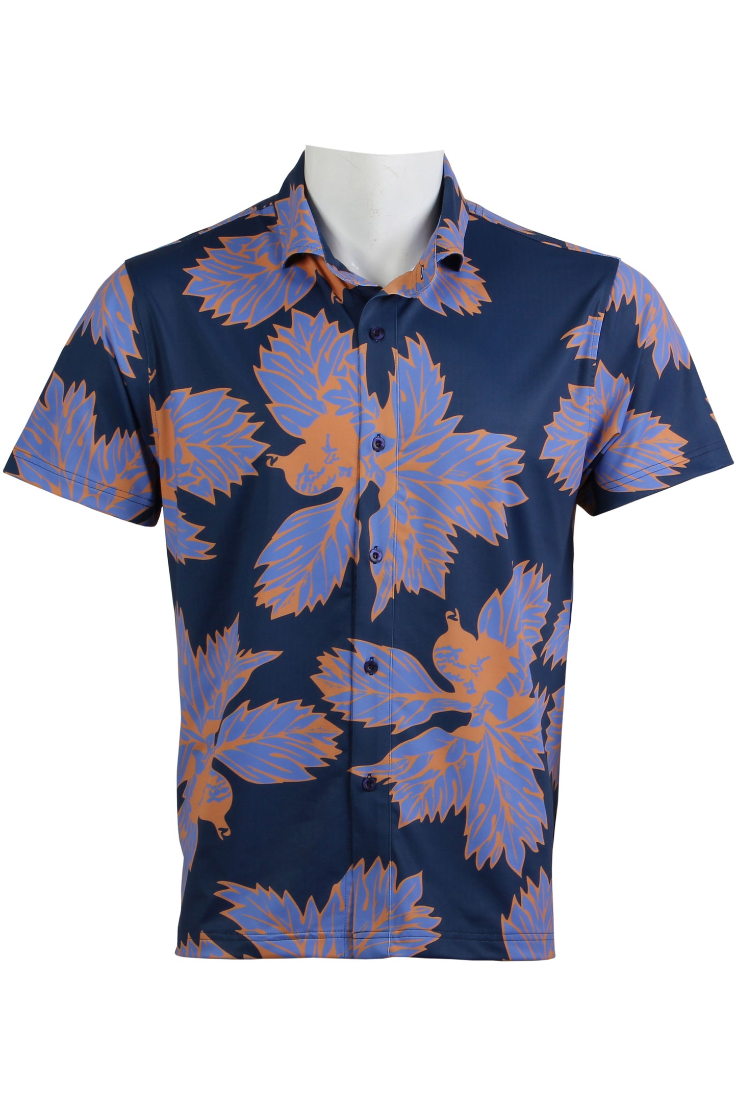 Midnight Citrus 'Ulu Button Down