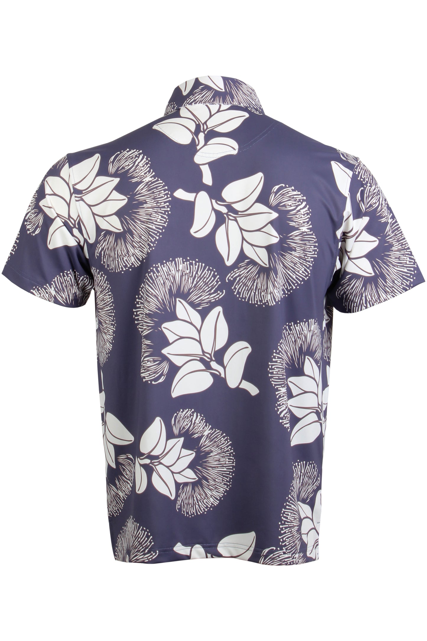'Ohi'a Lehua-Midnight, Mauve, Ivory Button Down