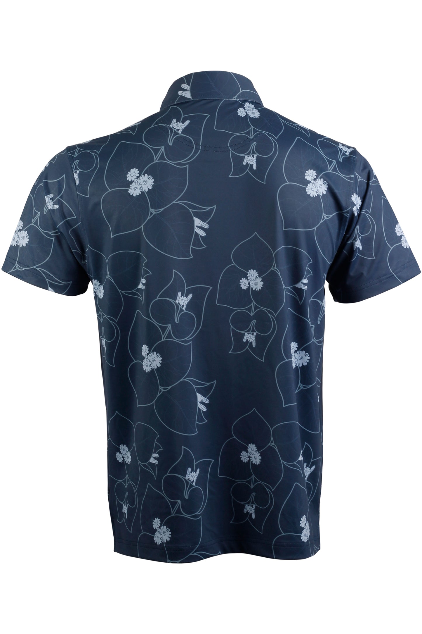Bougainvillea-Navy Polo