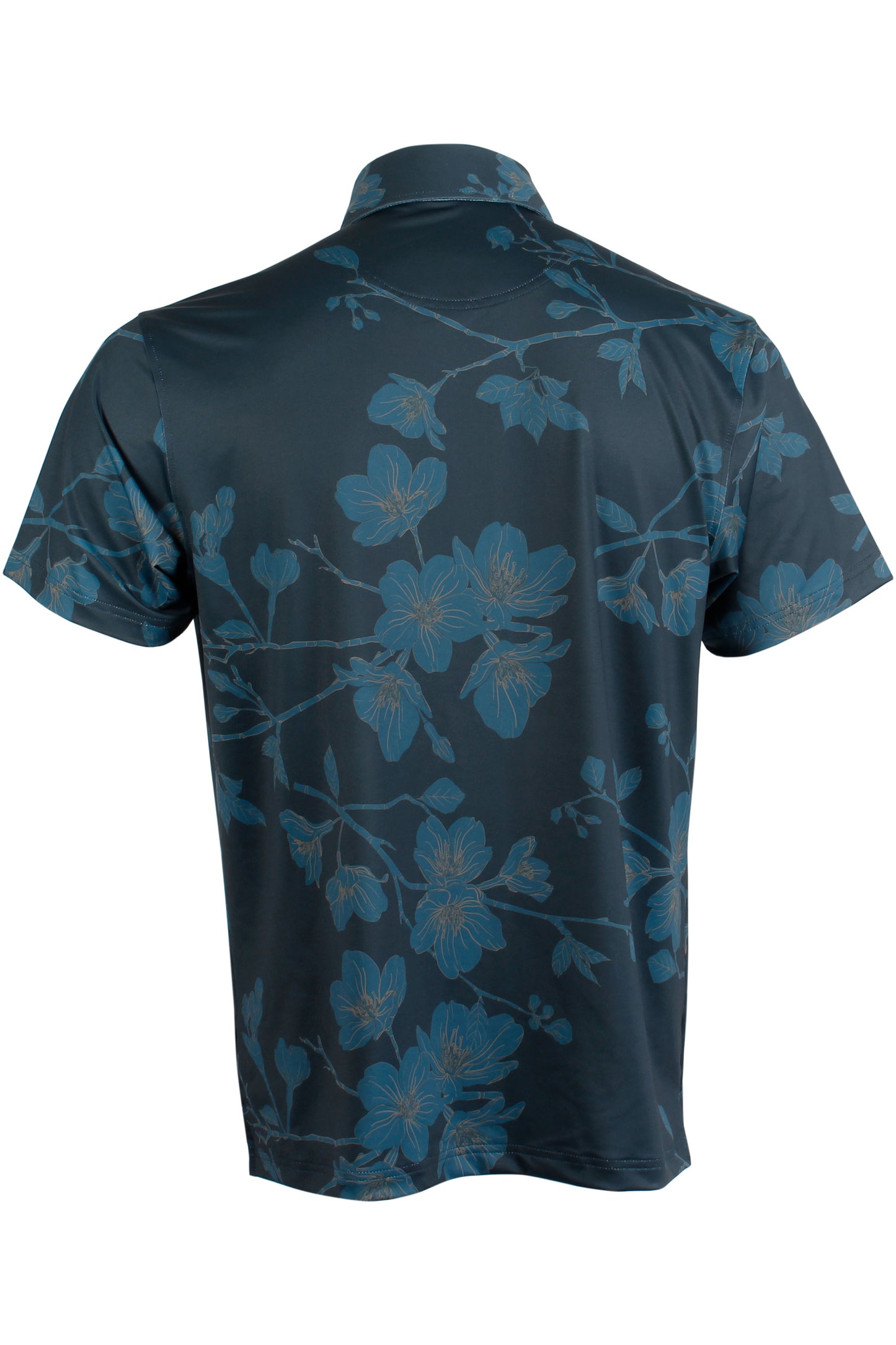 Sakura-Navy and Light Brown Polo