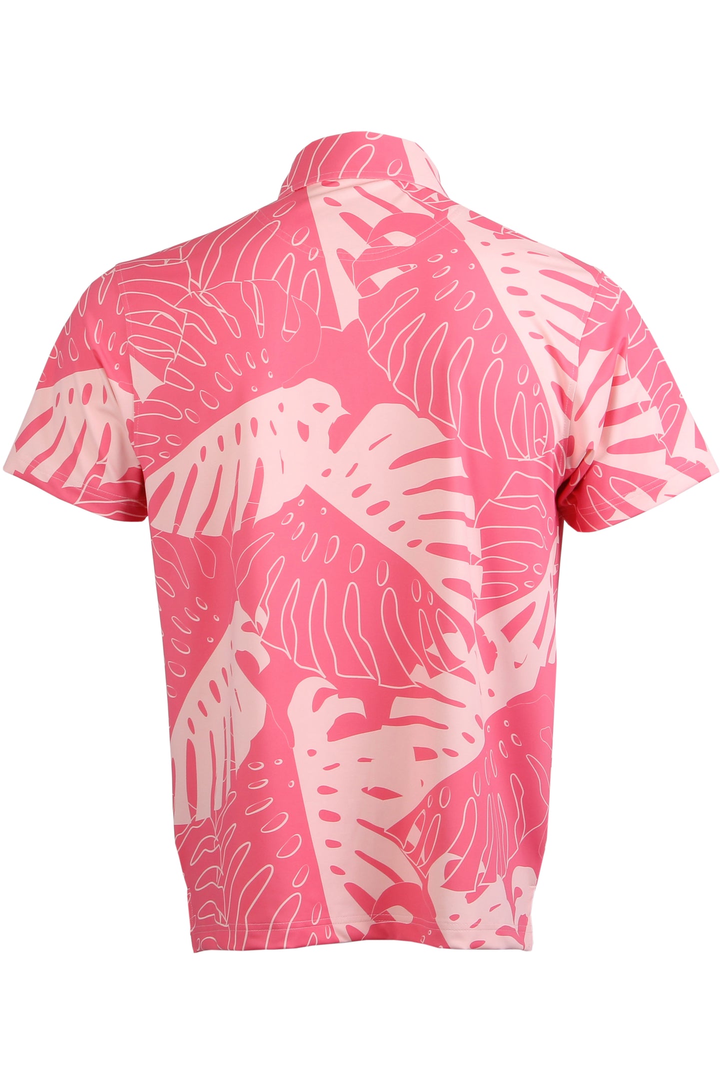 Monstera-Pink Polo