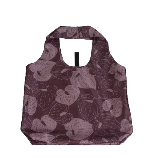 Anthurium-Purple Reusable Bag