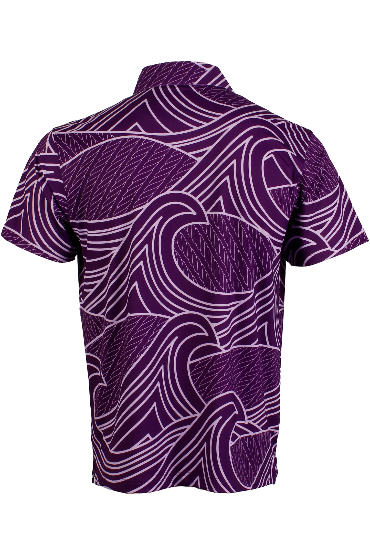 Corded Wave-Purple Polo