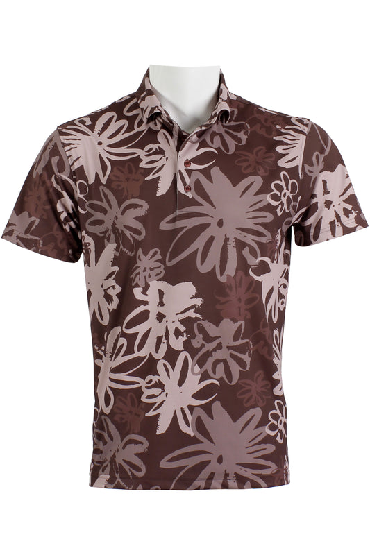 Full Bloom-Purple Polo