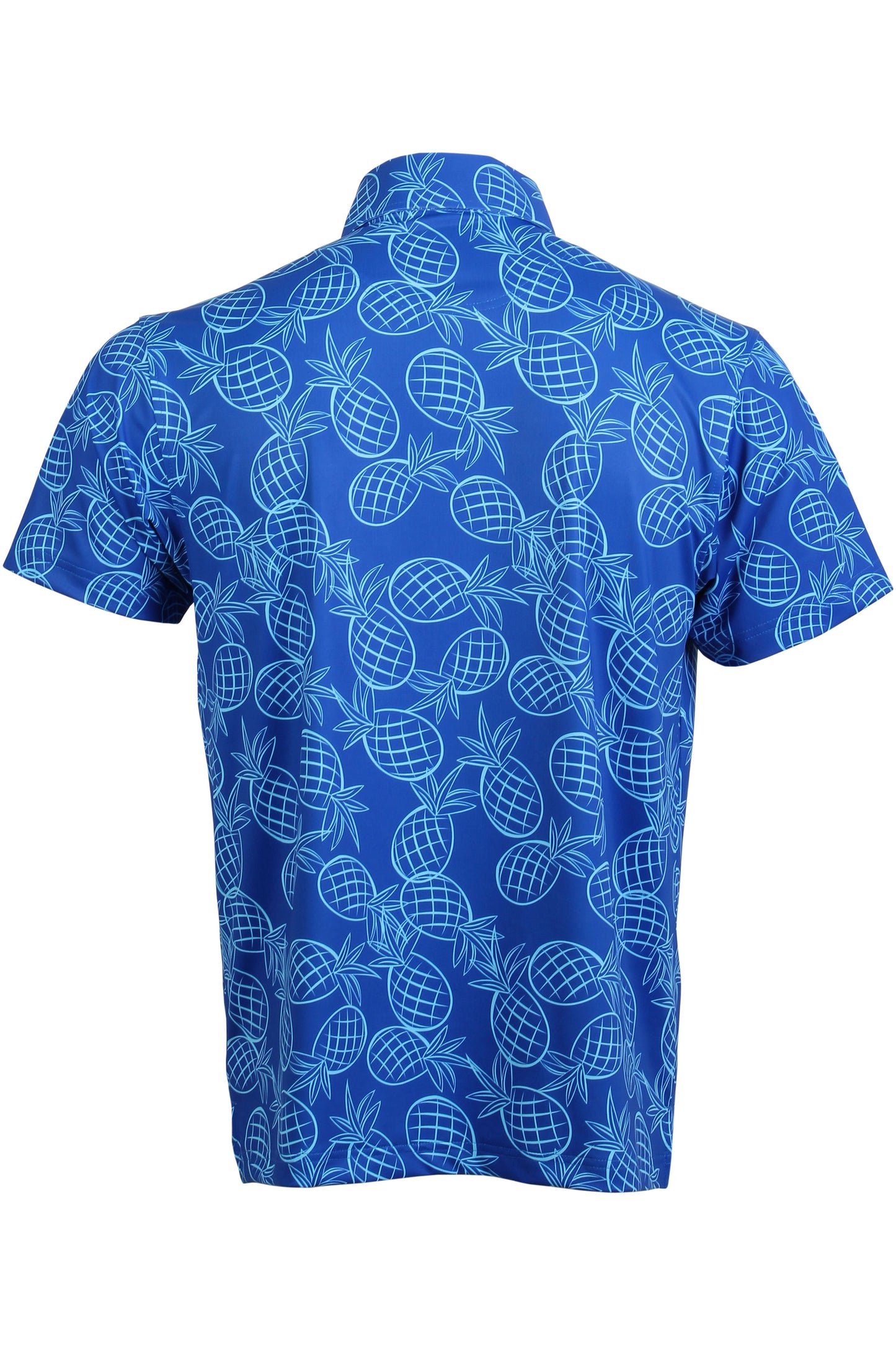 Royal Blue Mini Pineapple Button Down