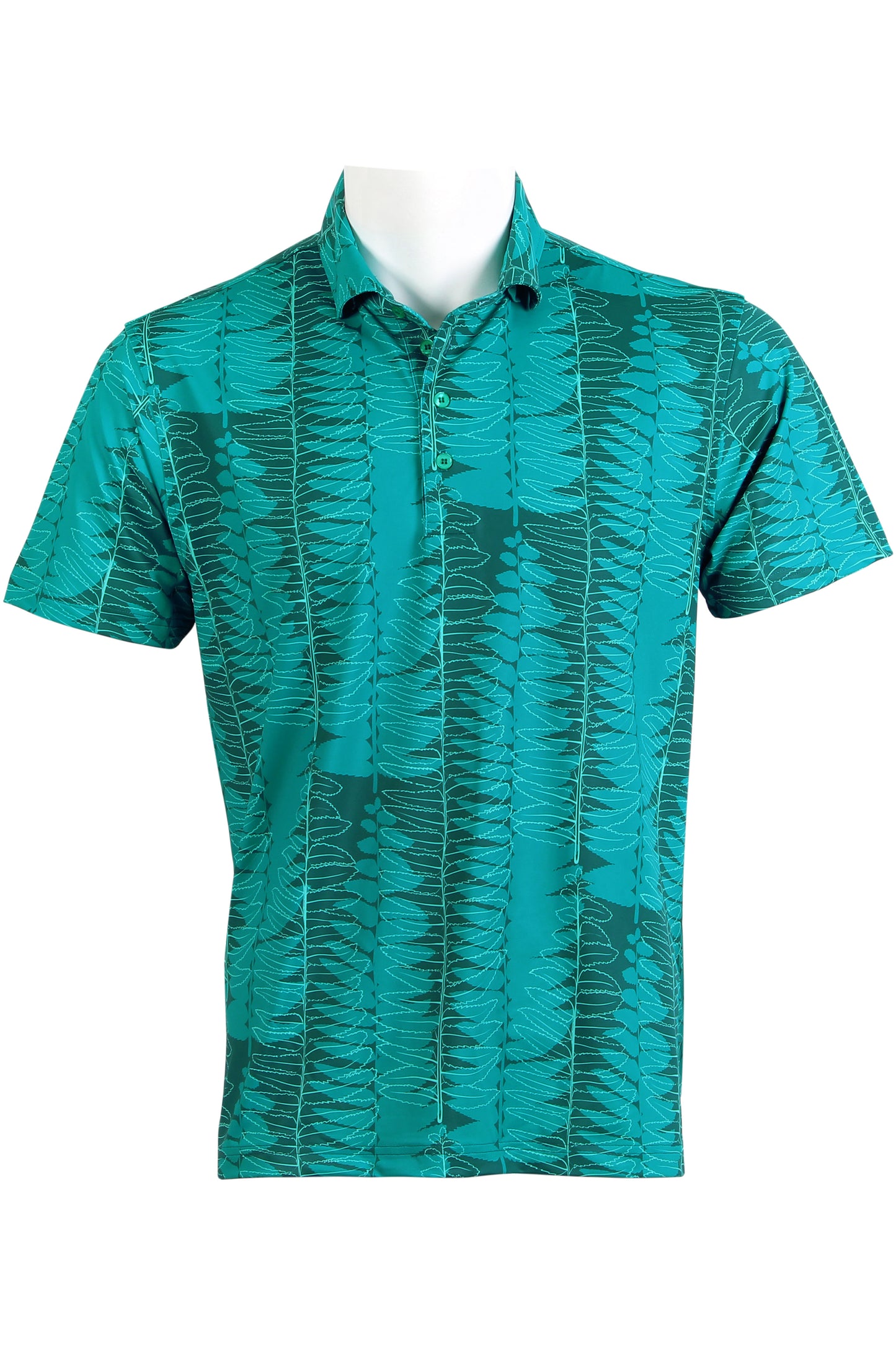 Teal Kupukupu Polo
