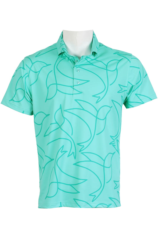 Birdies-Tiffany Blue Polo