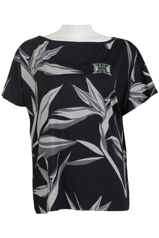 UH Bird of Paradise-Black and Gray Dolman (Women's)