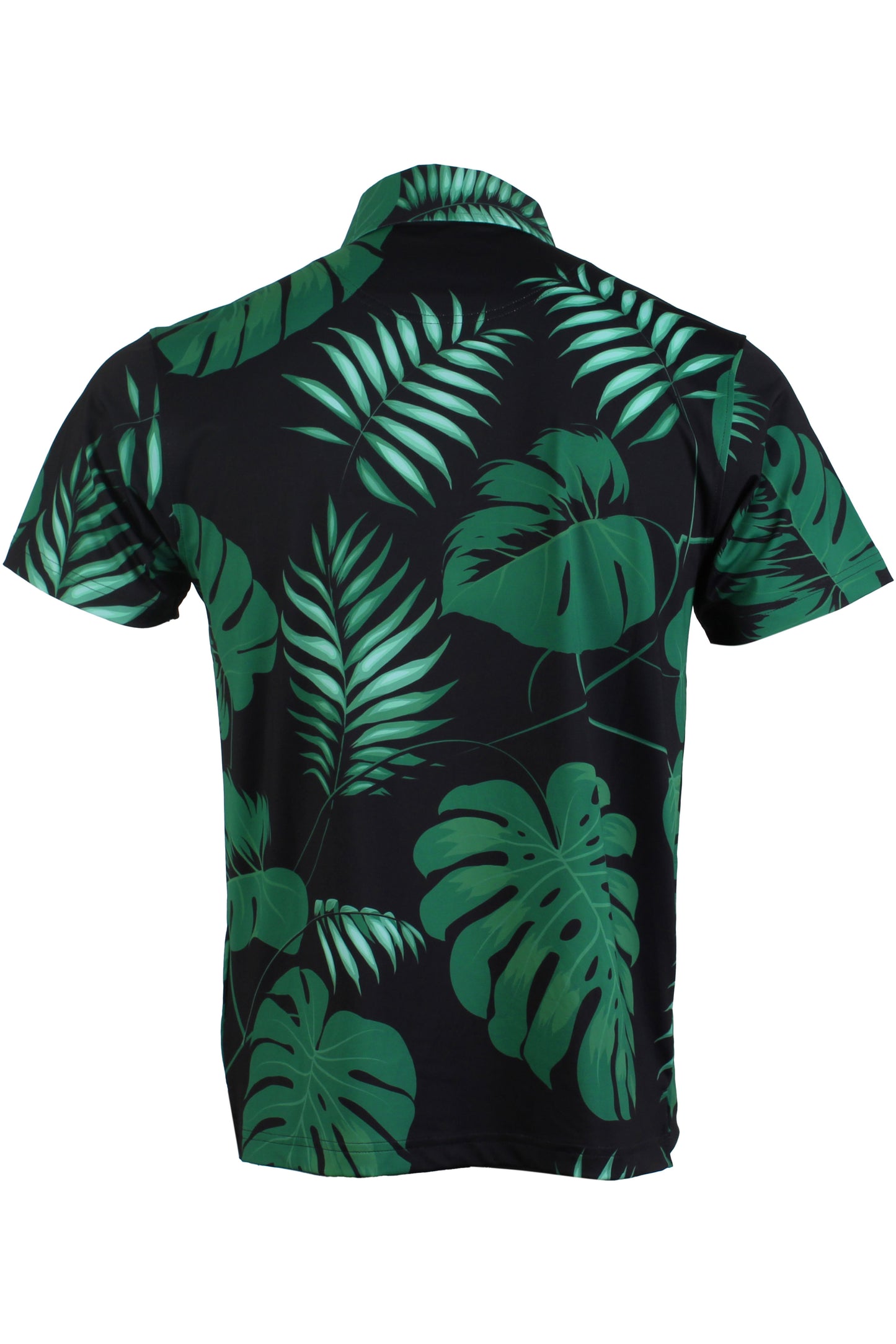 UH Tropical Jungle-Black and Green Polo