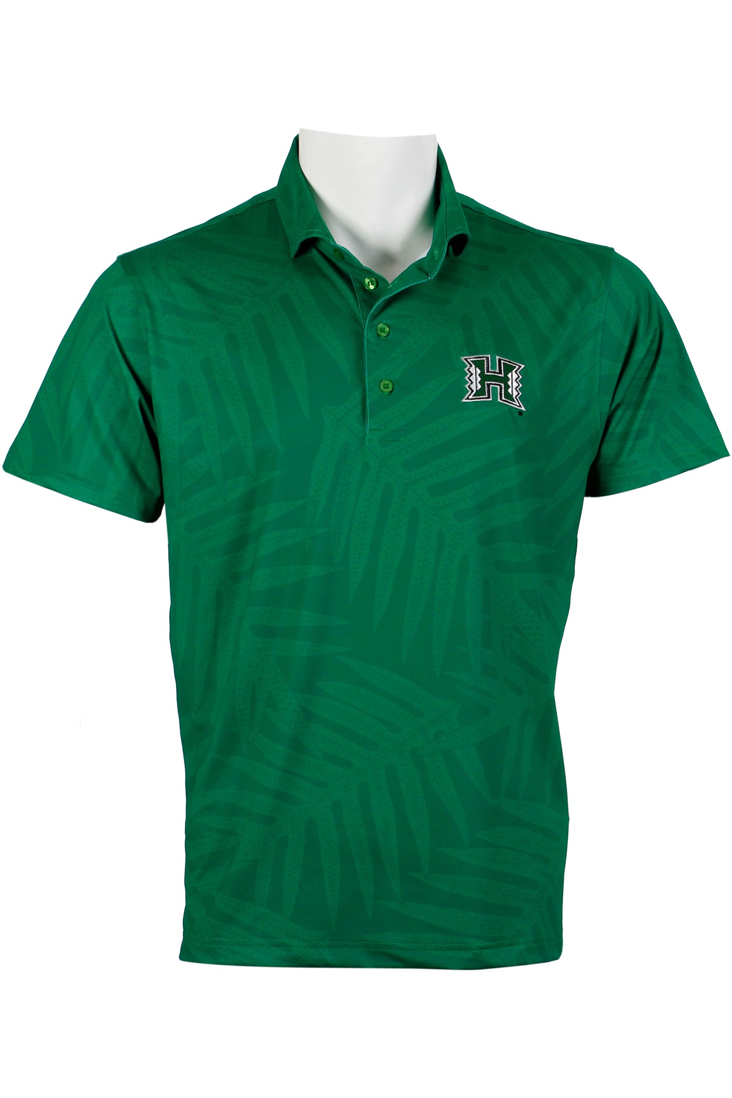 UH Laua'e Fern-Green Polo