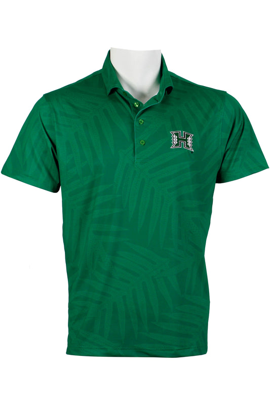 UH Laua'e Fern-Green Polo
