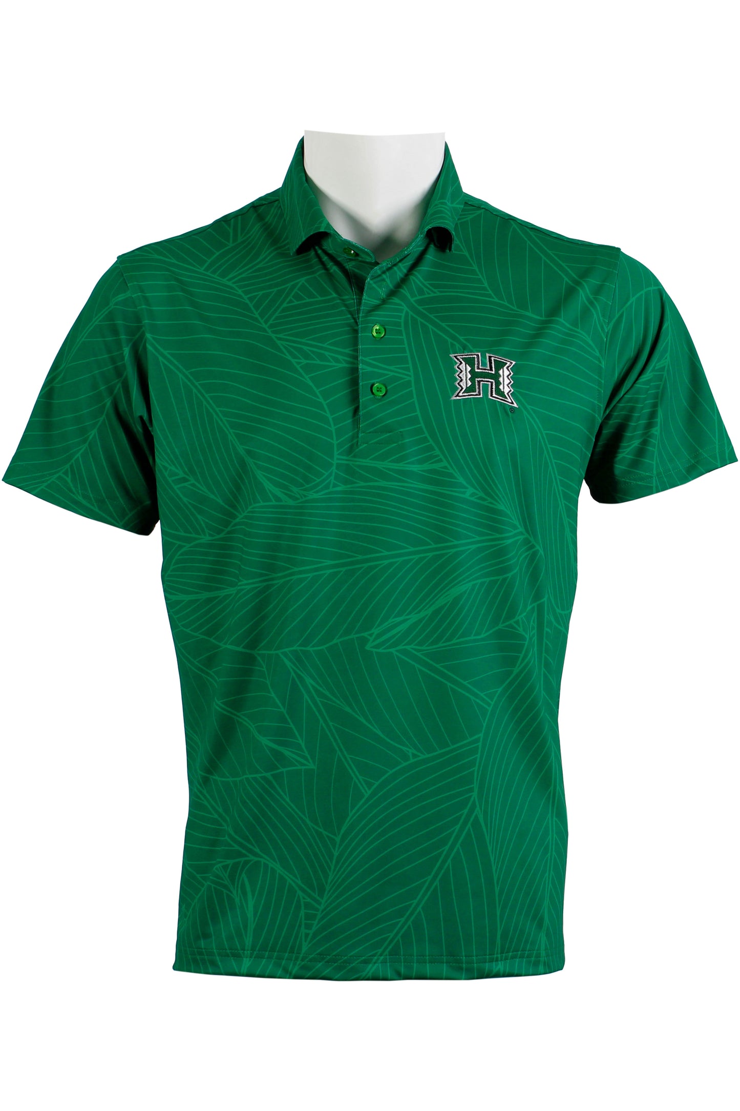 UH Ti Leaf-Green Polo