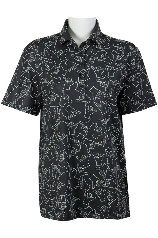 Shaka-Black Polo (Women's)