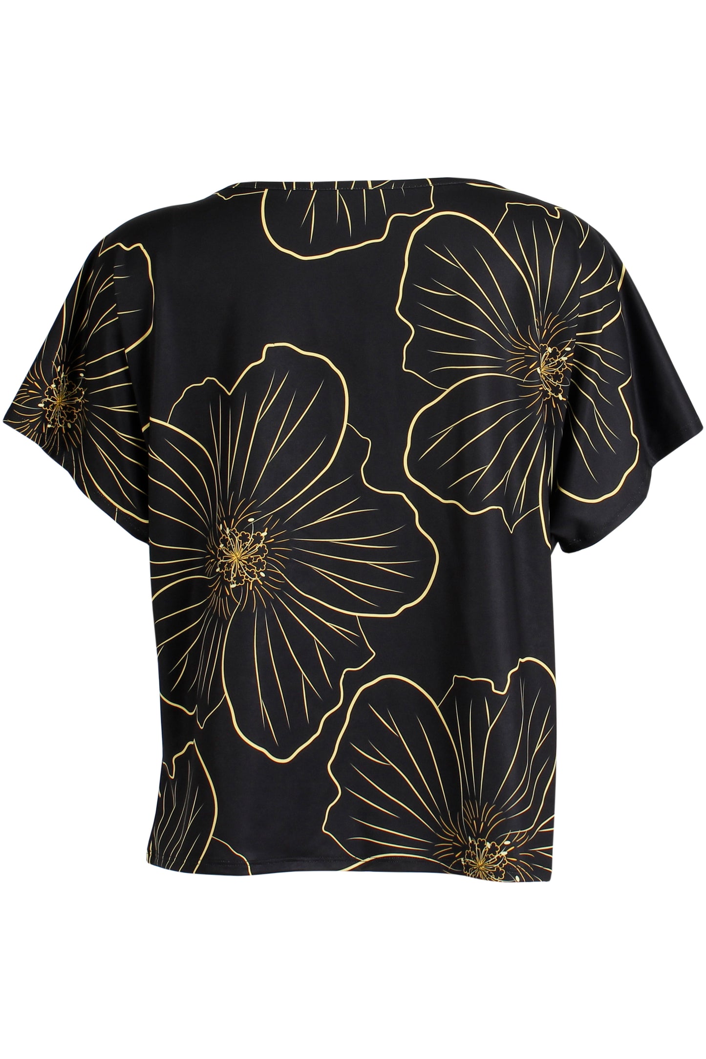 'Ilima-Black and Yellow Dolman (Women's)