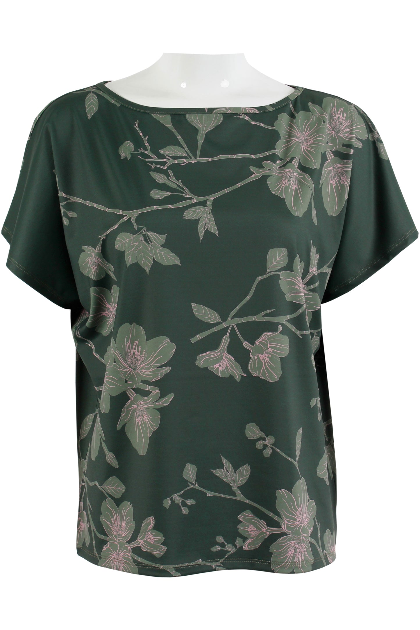 Green and Pink Sakura Dolman (Women's)