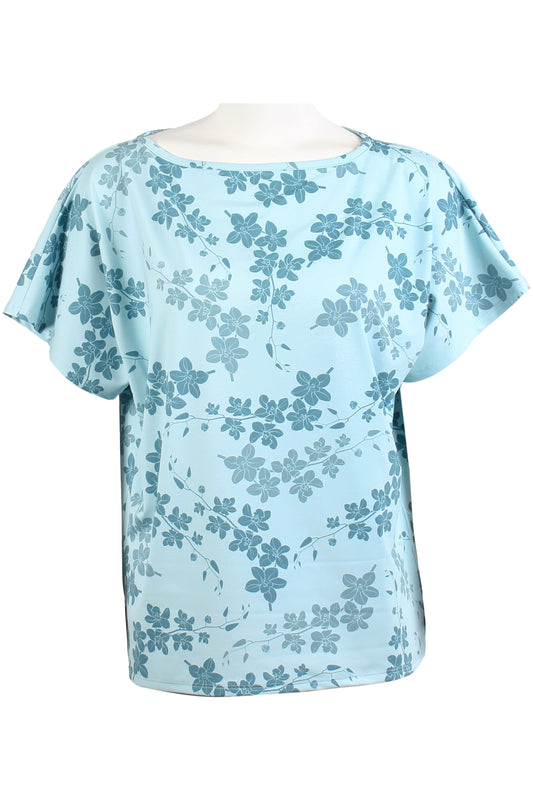 Cascading Orchid-Light Blue Dolman (Women's)