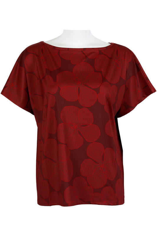 Vanda Orchid-Red Dolman (Women's)