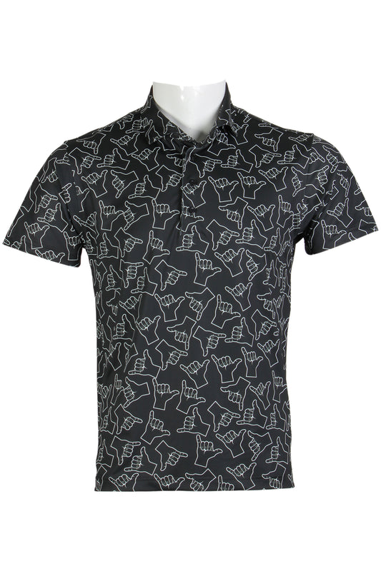 Shaka-Black Polo