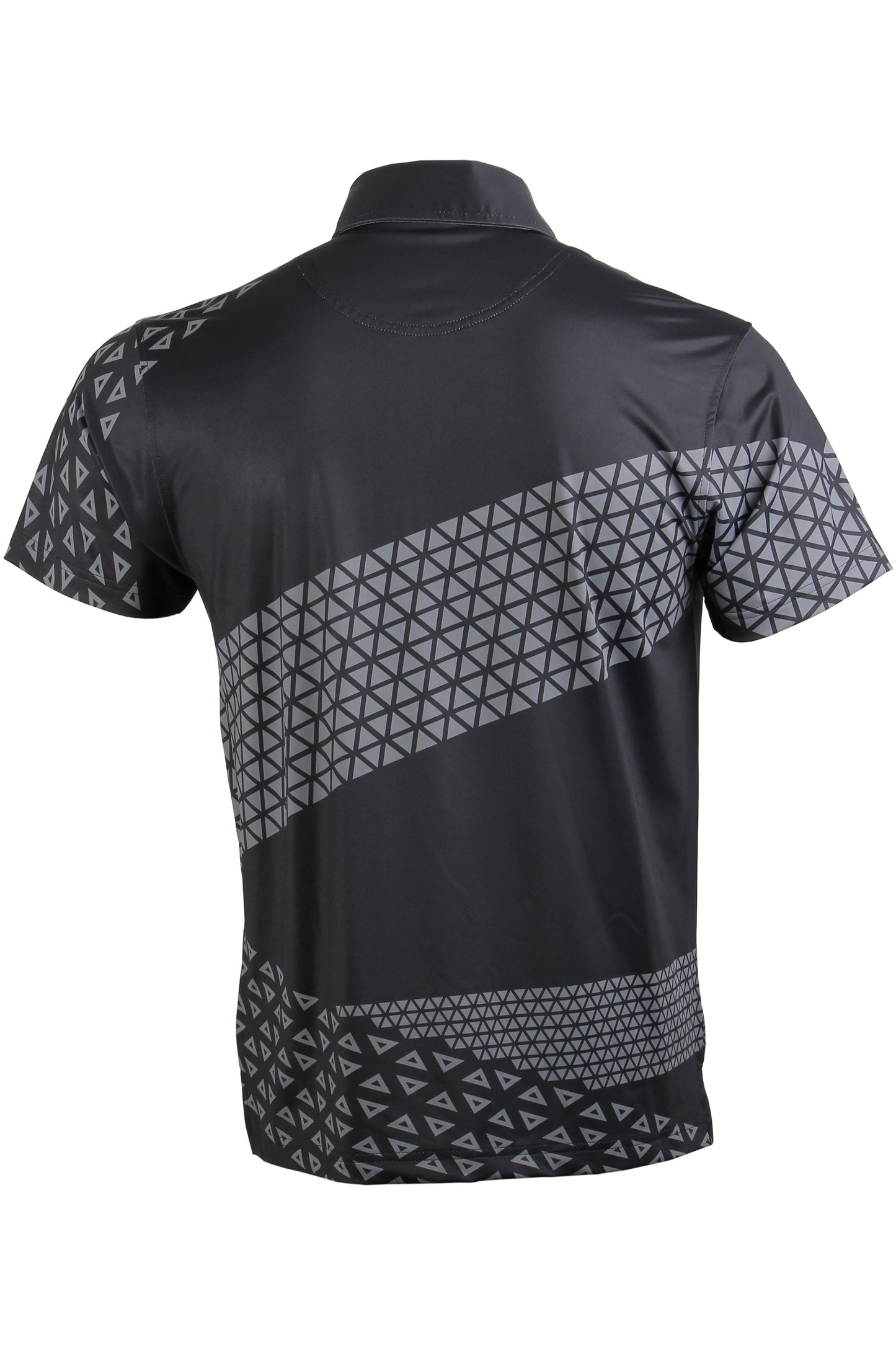 Trio-Black and Gray Polo