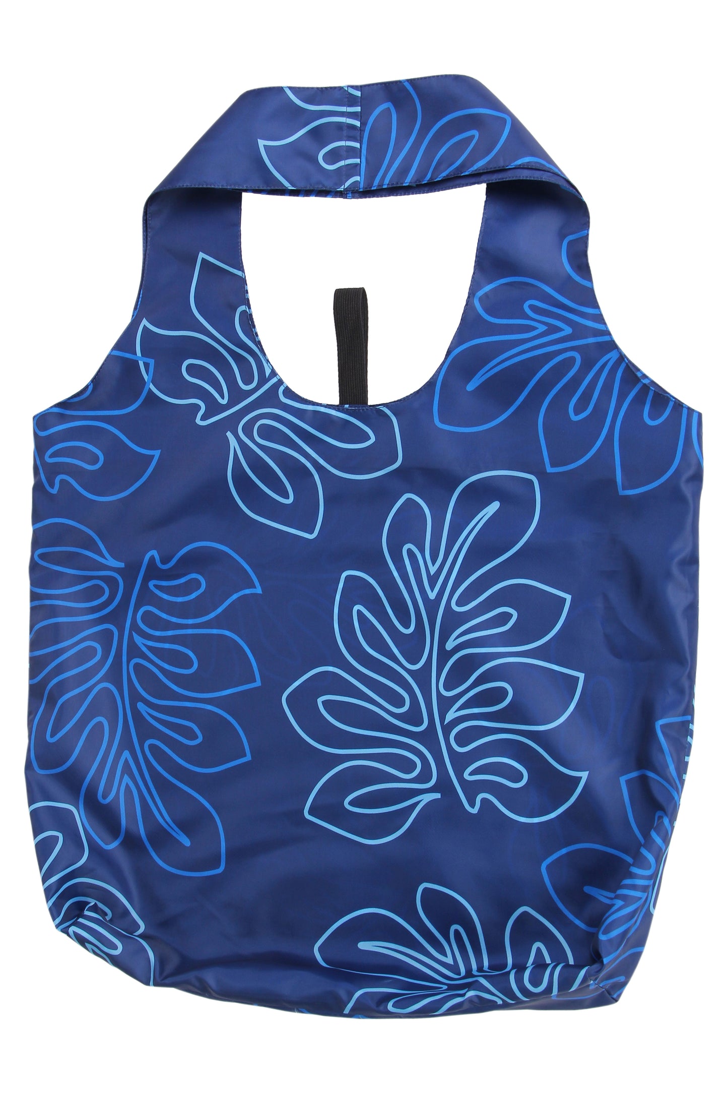 Blue Laua'e Reusable Bag (Elastic)