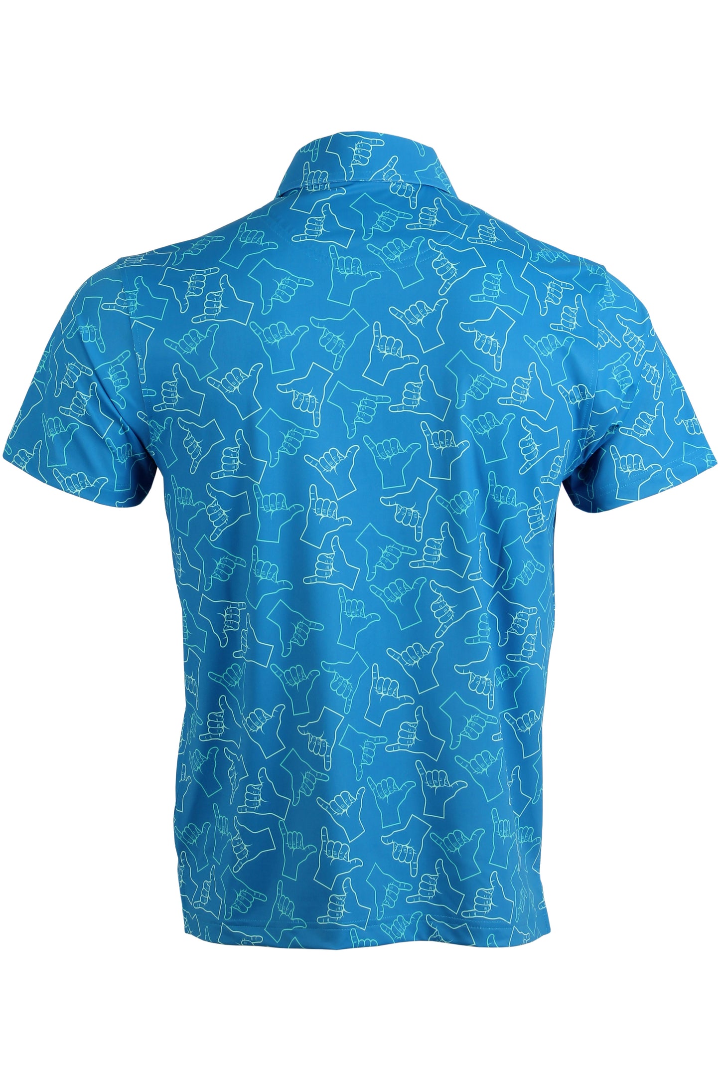 Blue Shaka Button Down