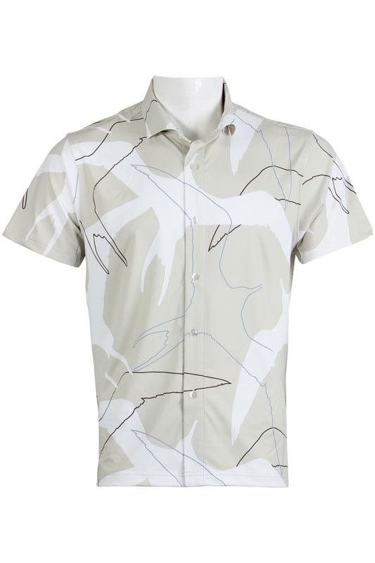 'Iwa Bird-Bone Button Down