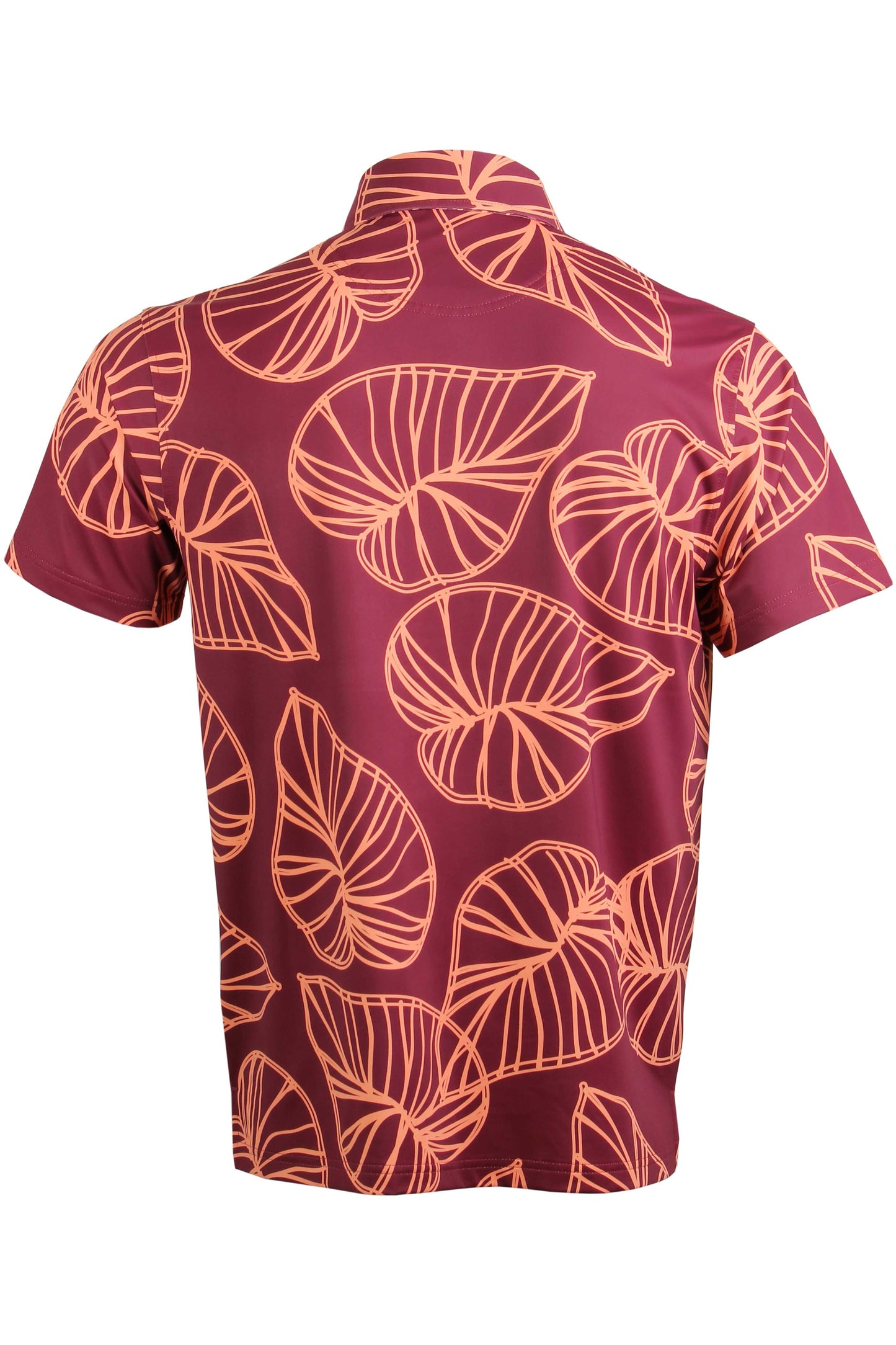Burgundy and Peach Kalo Polo